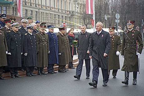 Парад в День Лачплесиса