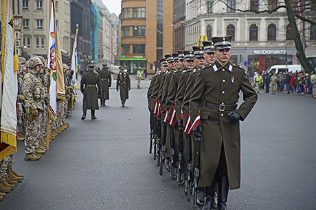 Парад в День Лачплесиса