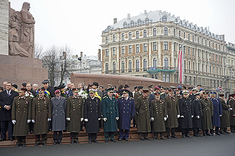 Парад в День Лачплесиса