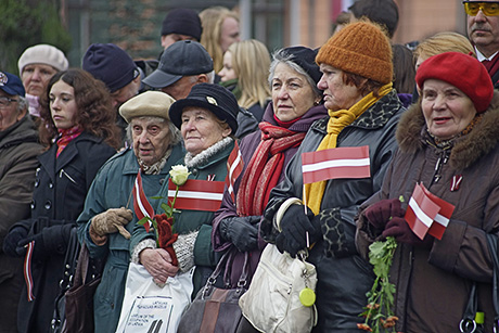 Парад в День Лачплесиса