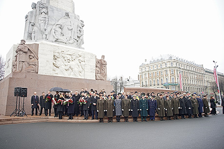 Парад в День Лачплесиса