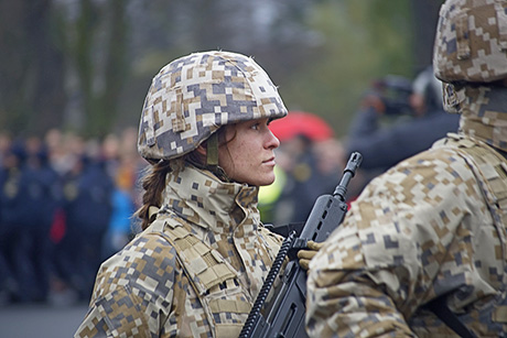 Парад в День Лачплесиса