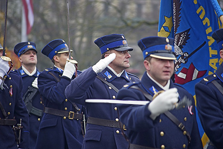 Парад в День Лачплесиса