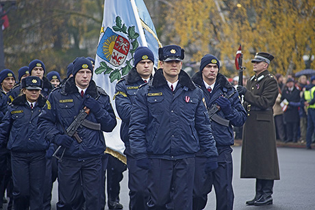 Парад в День Лачплесиса