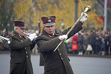 Парад в День Лачплесиса