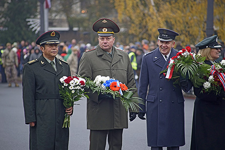 Парад в День Лачплесиса