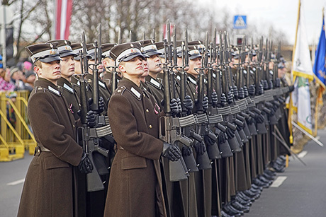 Парад на 95 лет Независимости