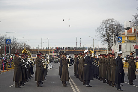 Парад на 95 лет Независимости