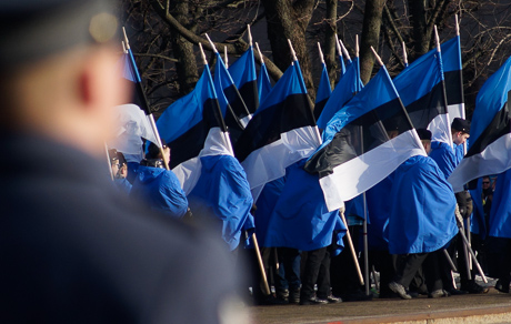 Военный парад в Пярну