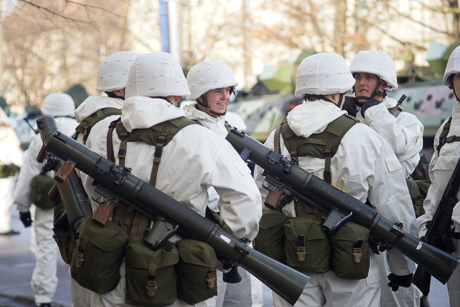 Военный парад в Пярну