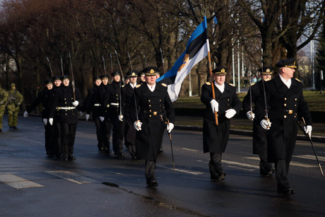 Военный парад в Пярну