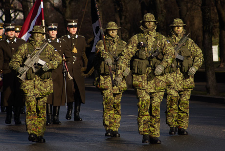 Военный парад в Пярну