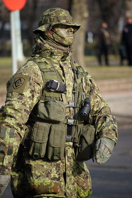 Военный парад в Пярну