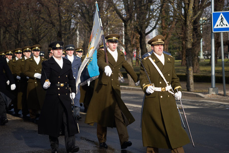 Военный парад в Пярну