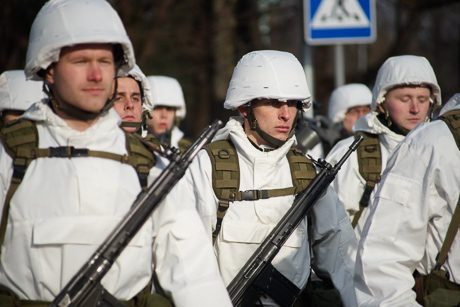 Военный парад в Пярну