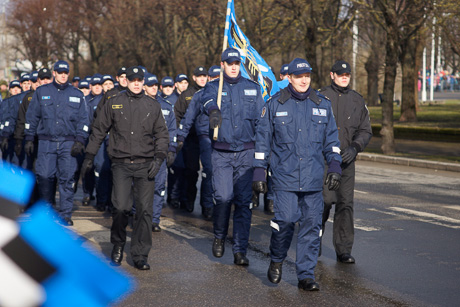 Военный парад в Пярну