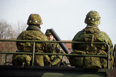 Военный парад в Пярну