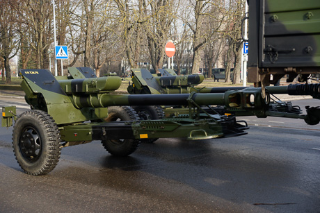 Военный парад в Пярну