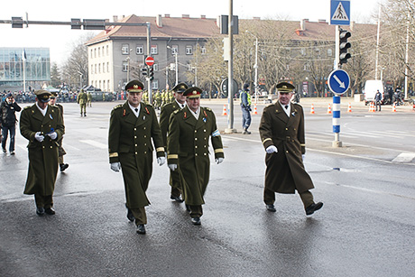 Военный парад в Пярну