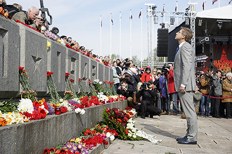 Празднование 9 мая 2014 года в Риге