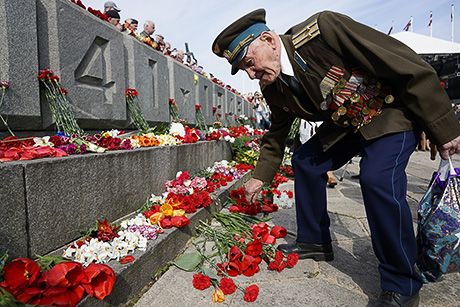 Празднование 9 мая 2014 года в Риге