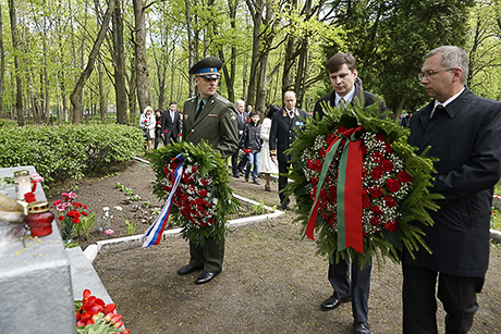 Празднование 9 мая 2014 года в Риге