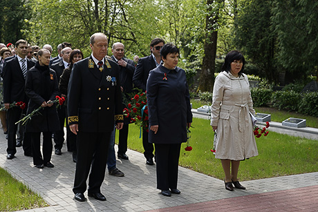 Празднование 9 мая 2014 года в Риге