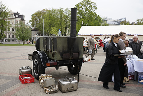 Празднование 9 мая 2014 года в Риге