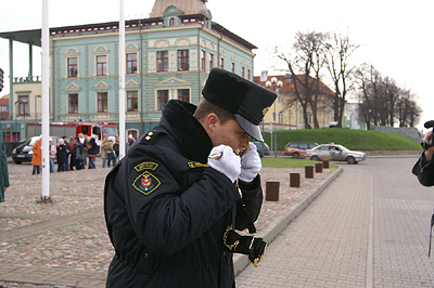 Латвийским пограничникам 15 лет