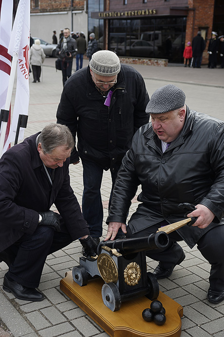 Флаг над «Резекне»