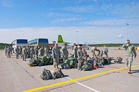 Учения «Saber Strike – 2012». Авиационная составляющая