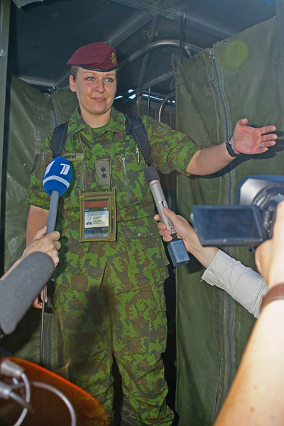 Учения «Sabre Strike 2012». Media – Day