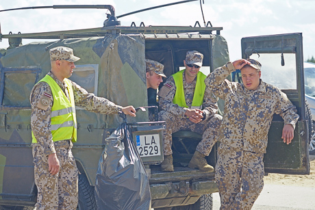 Учения «Sabre Strike 2012». Media – Day