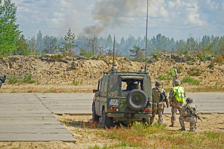 Учения «Sabre Strike 2012». Media – Day