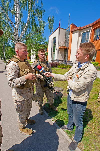 Учения «Sabre Strike 2012». Media – Day