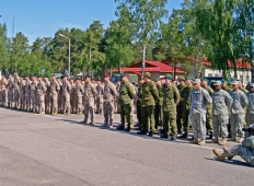 Учения Saber Strike 2012. Церемония открытия