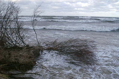 Январский шторм на Балтике