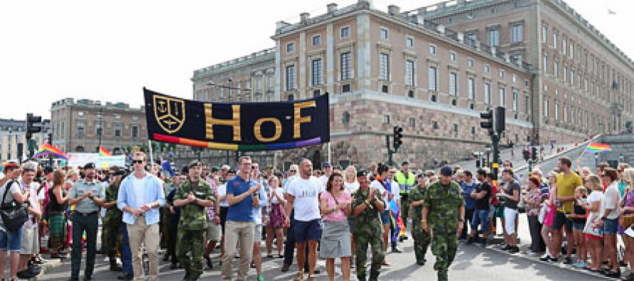 Парад Pride в Стокгольме