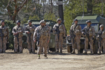Лагерь боевой группы