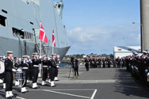 Новый фрегат датского ВМФ