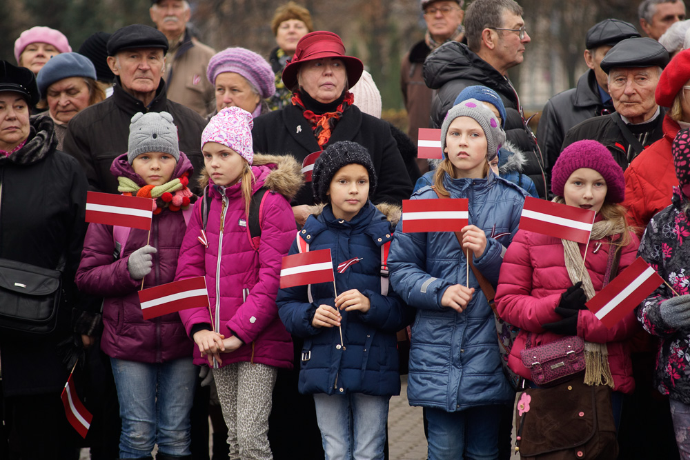 Парад в День Лачплесиса 2014