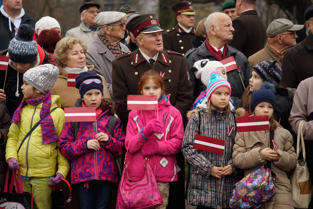 Парад в День Лачплесиса 2014