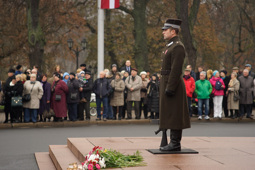 Парад в День Лачплесиса 2014