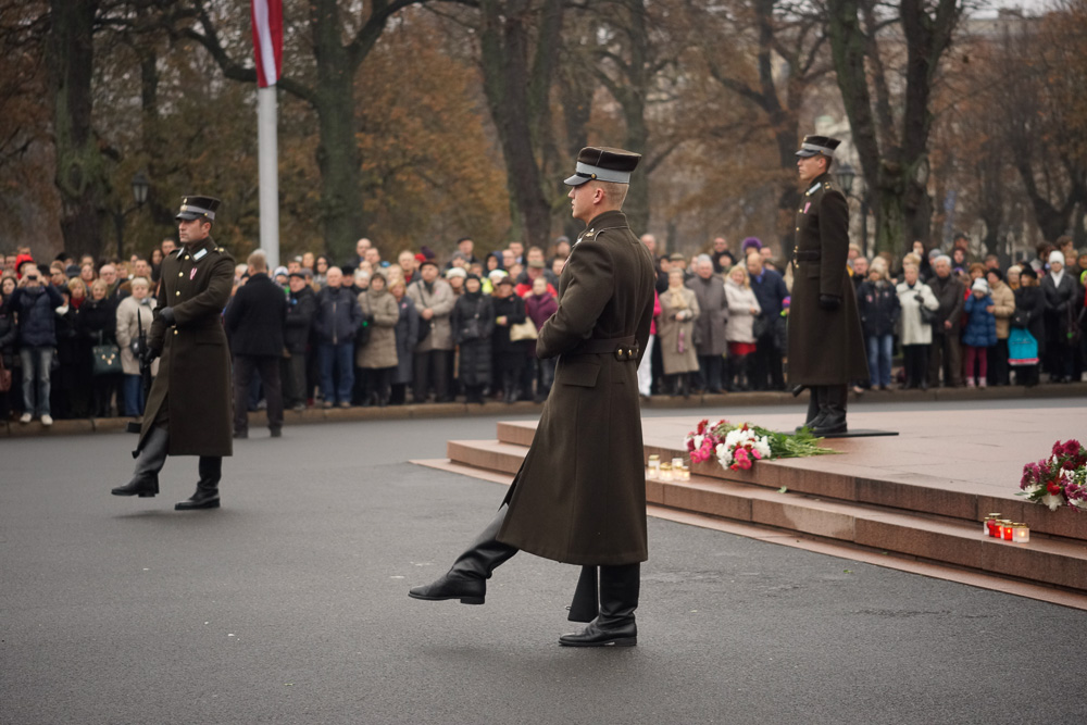 Парад в День Лачплесиса 2014