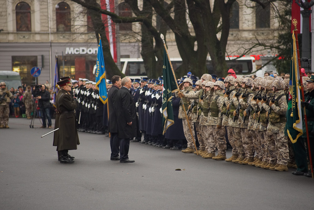 Парад в День Лачплесиса 2014