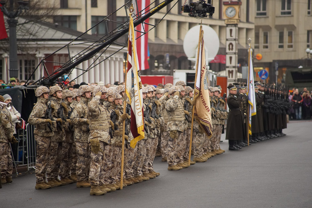 Парад в День Лачплесиса 2014