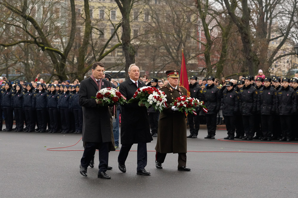 Парад в День Лачплесиса 2014