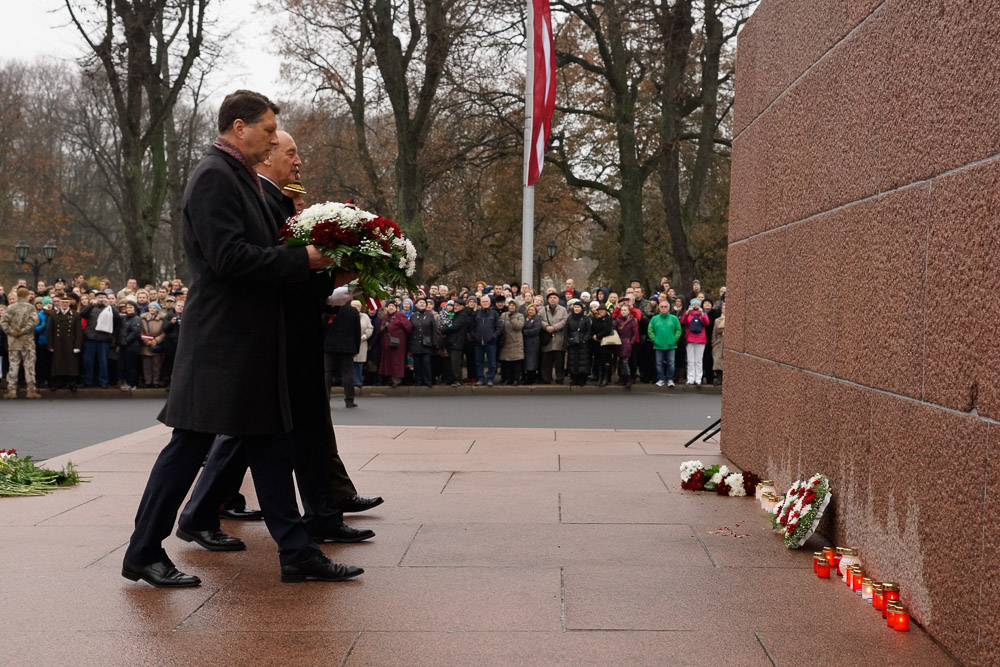 Парад в День Лачплесиса 2014