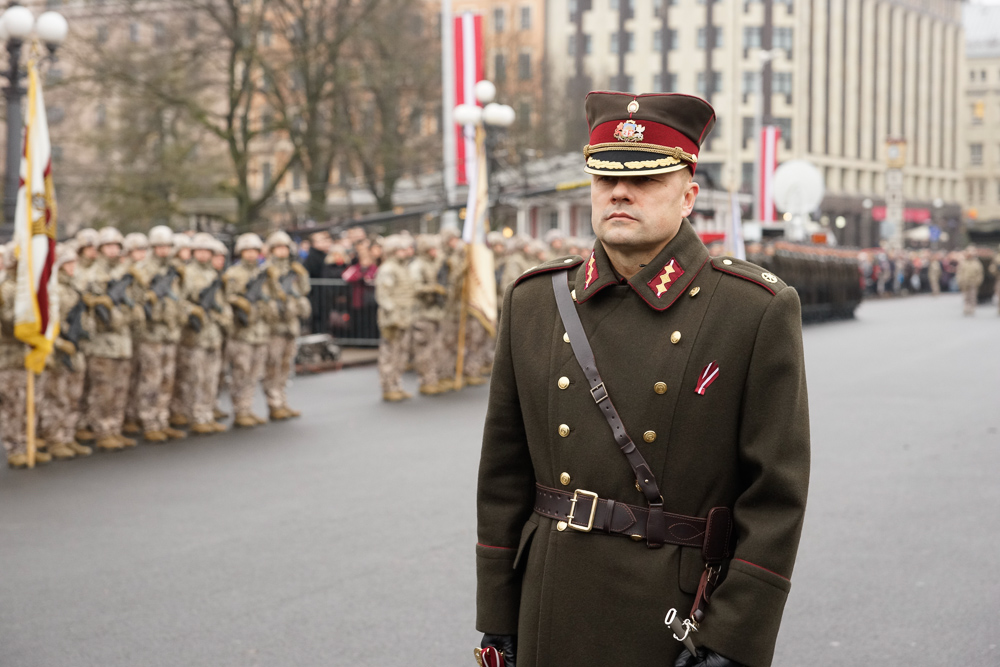 Парад в День Лачплесиса 2014