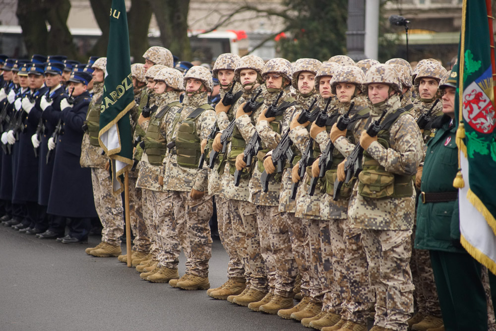 Парад в День Лачплесиса 2014